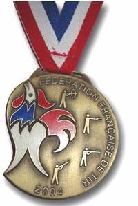 Mdaille de bonze du championnat de France 2004